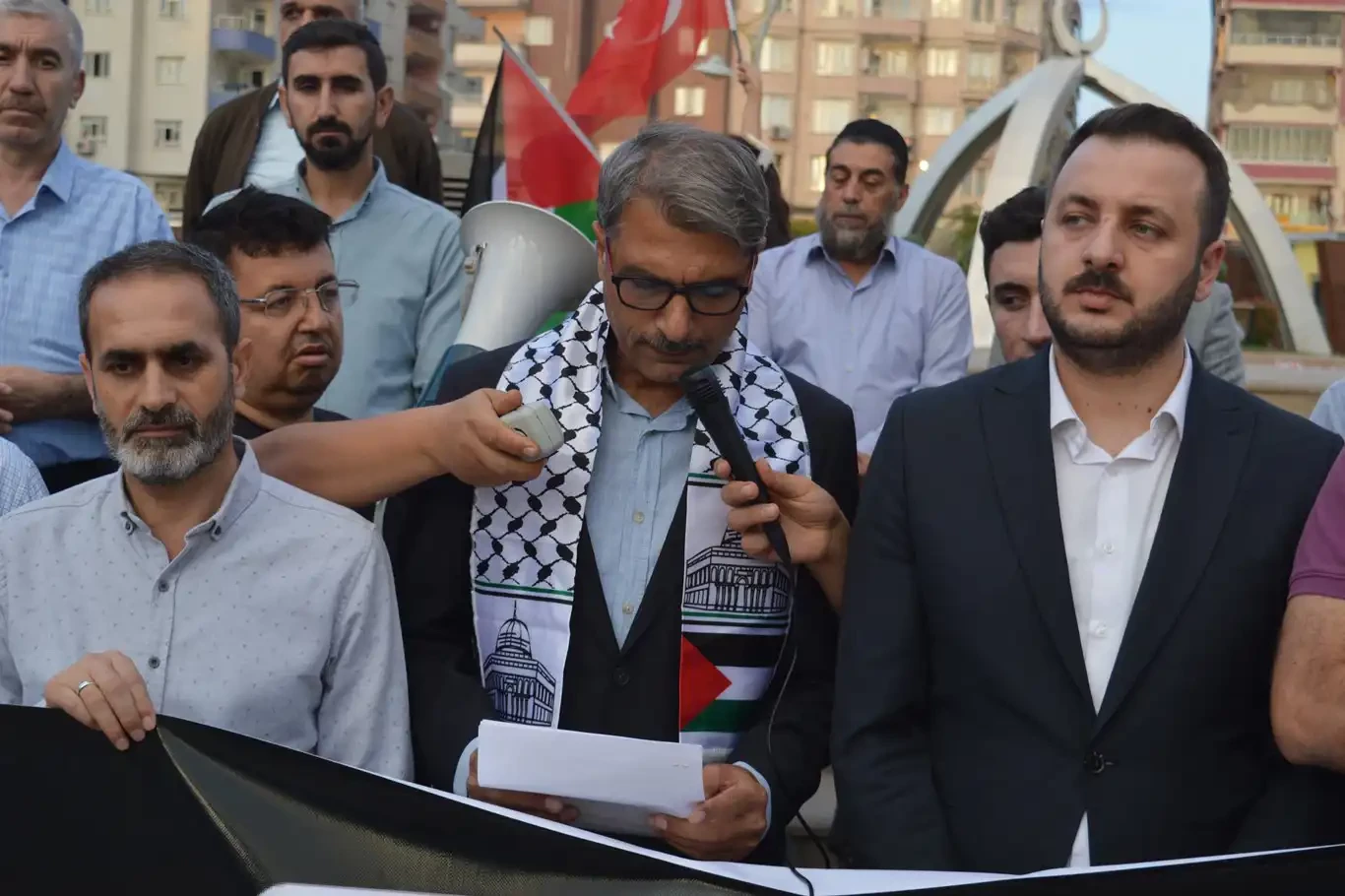 Siirt’ten Gazze’ye destek: Uluslararası mekanizmalar artık adım atmalı