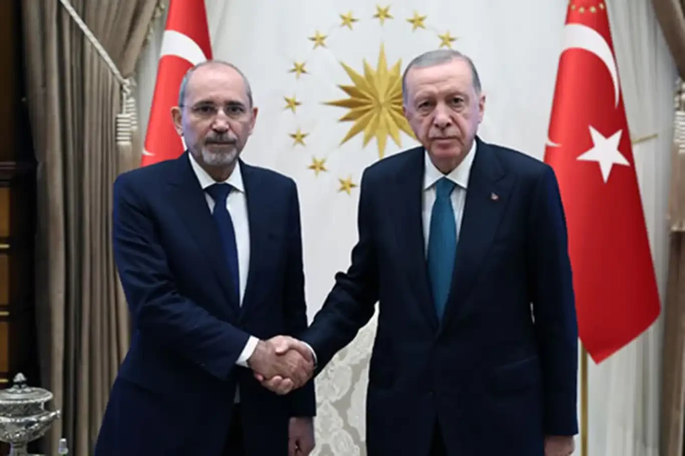 Cumhurbaşkanı Erdoğan, Eymen es-Safedi