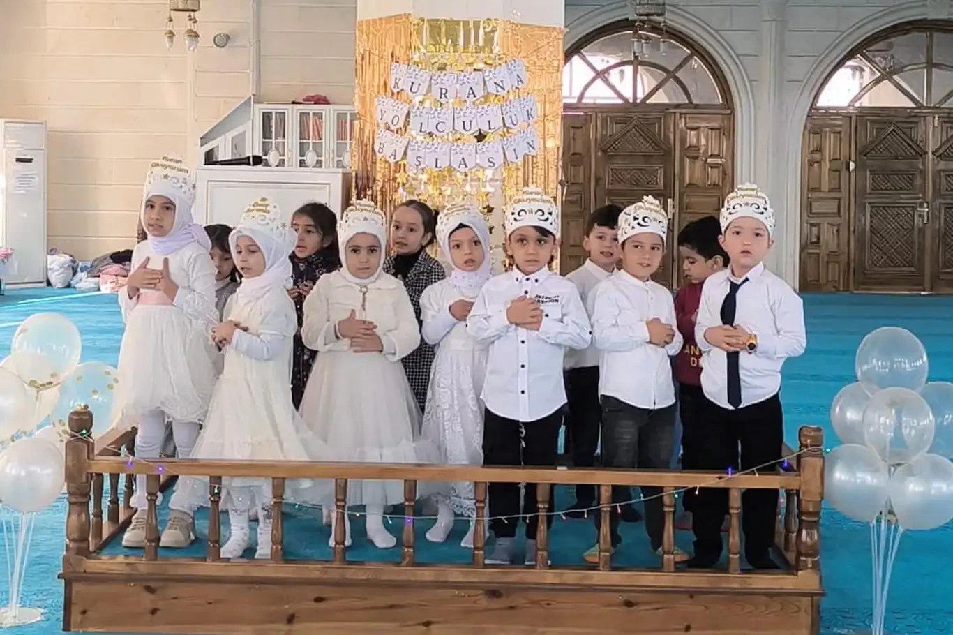 Viranşehirli minik öğrenciler Kur