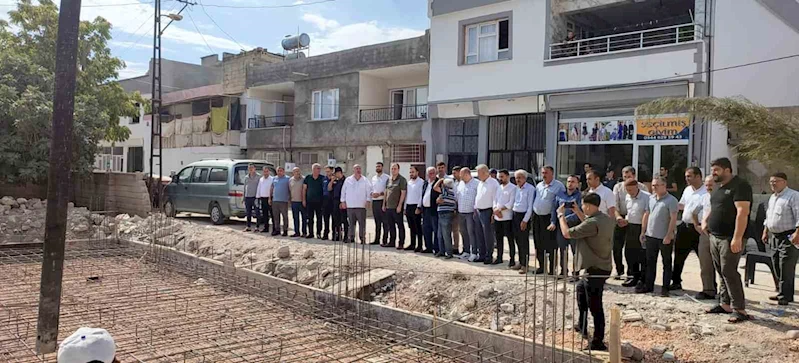 Araban’da depremde yıkılan caminin yerine yenisi yapılıyor
