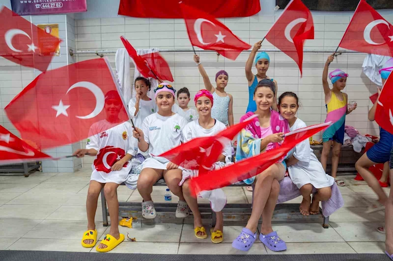 Şehitkamil’de yüzme şenliği
