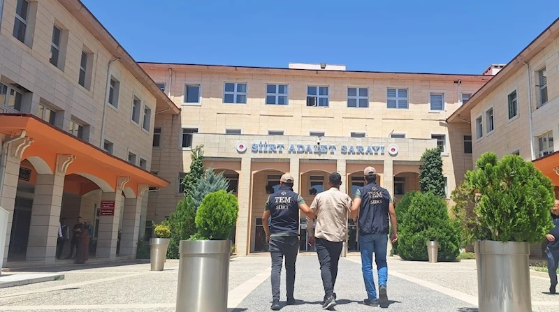 Siirt’te firari terör hükümlüsü yakalandı
