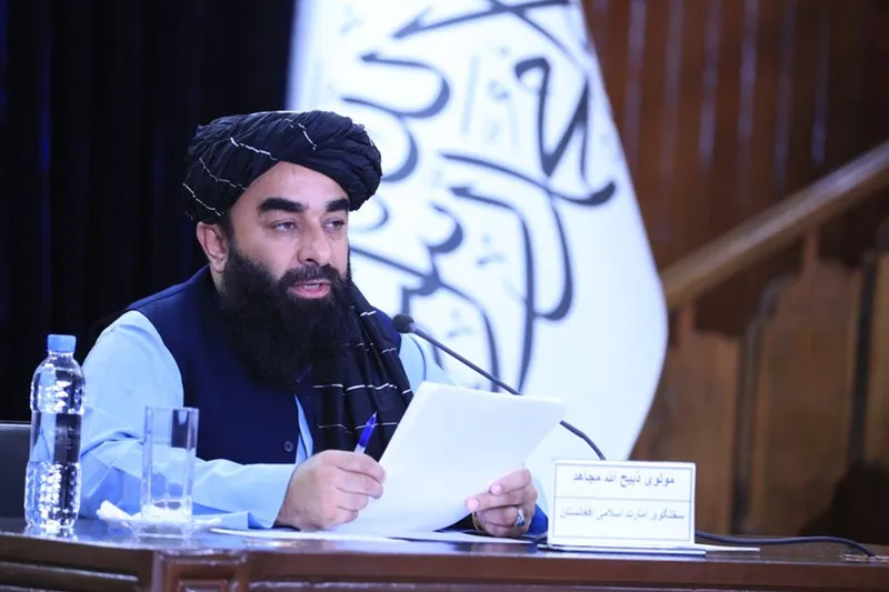 Afganistan İslam Emirliği Sözcüsü Mücahid: Bagram hava üssünü ABD