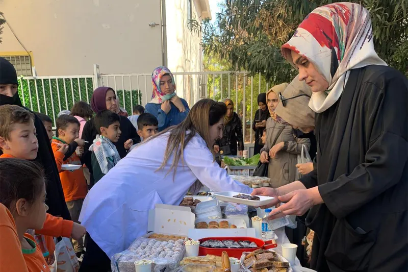 Şanlıurfa’da ‘İyilikte Buluşalım’ kermesi Filistin için düzenlendi
