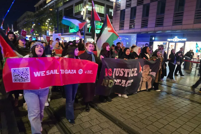 Free Palestine Mannheim ve Zaytuna insiyatifinden Gazze