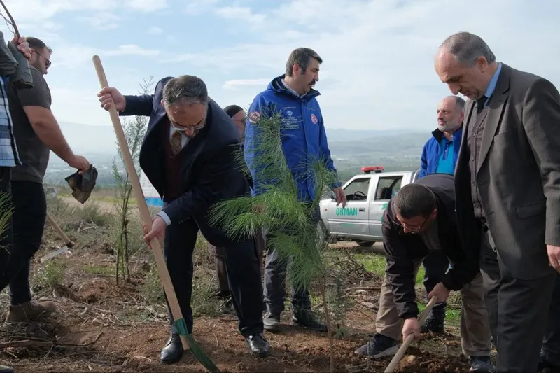 Gazze şehitleri için Bursa