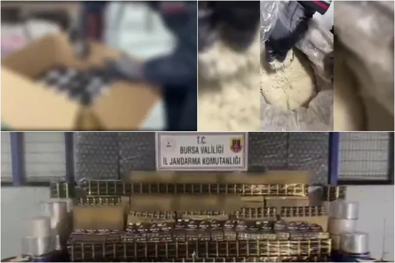 Bursa’da sahte gıda ve ilaç operasyonu: 6 gözaltı