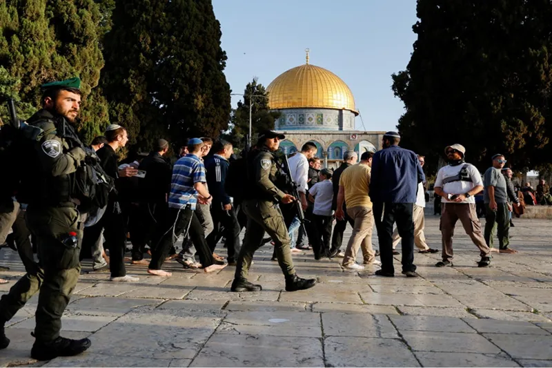 Siyonist yerleşimciler, Mescid-i Aksa