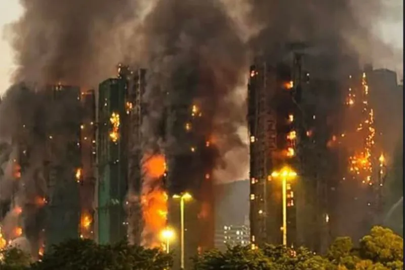 Hong Kong’daki yangında can kaybı 94’e yükseldi