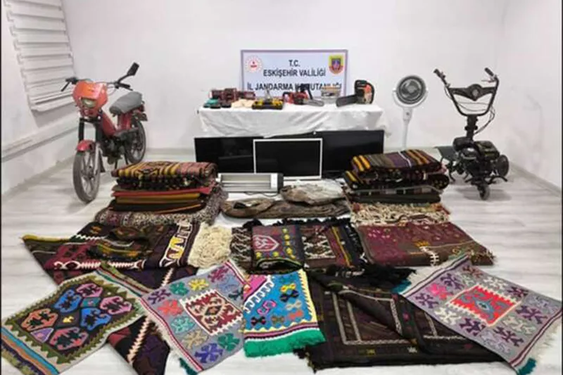 Eskişehir’de hırsızlık yapan şüpheliler Konya ve Ankara