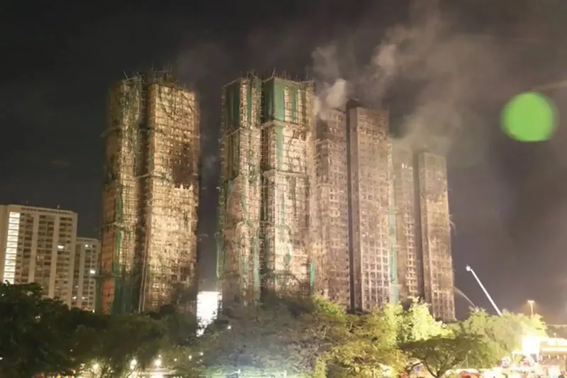 Hong Kong’daki gökdelen yangınında ölü sayısı 159’a yükseldi