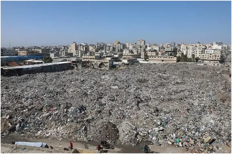 Gazze Belediyesi: Katı atık toplama ve kaldırmada ciddi bir krizle karşı karşıyayız