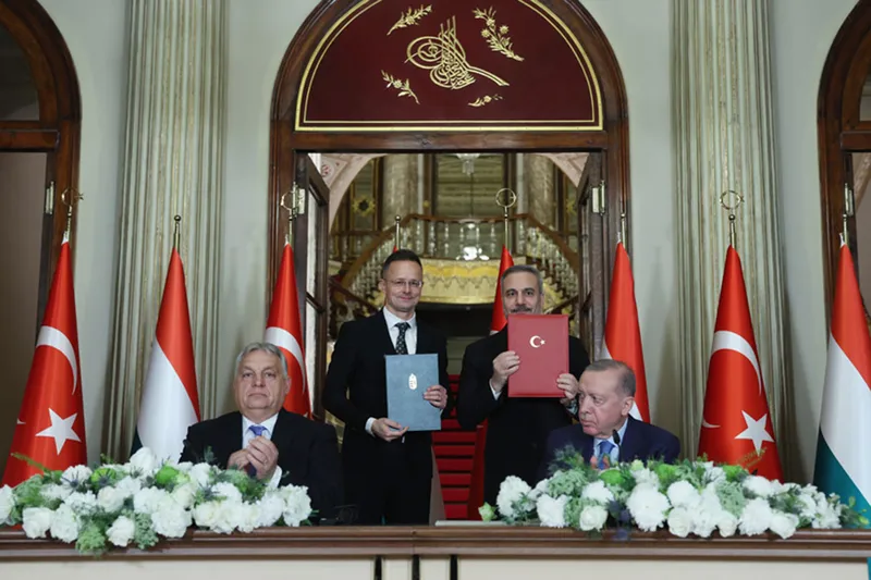 Türkiye ile Macaristan arasında 16 anlaşma imzalandı