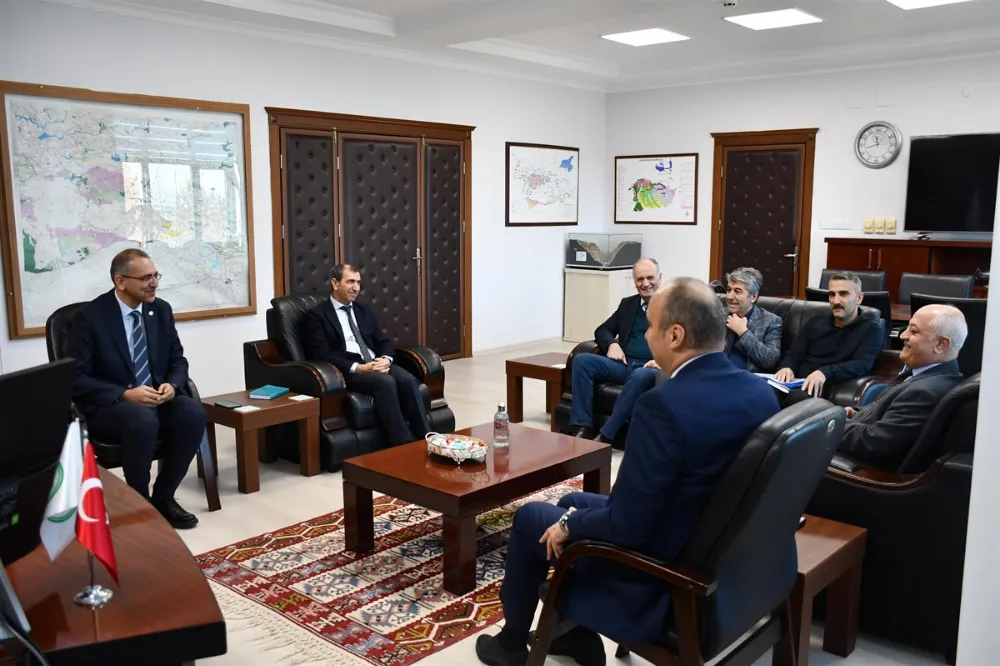 Vali Canalp, DSİ 10. Bölge Müdürlüğünü ziyaret etti