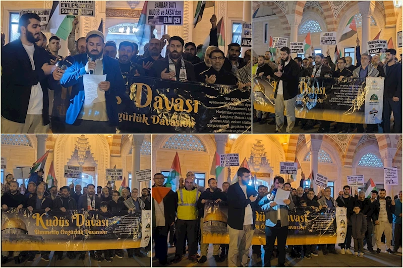 Kocaeli’ de “Dünya Kudüs Haftası” münasebetiyle basın açıklaması düzenlendi