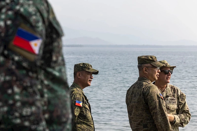 Filipinler’de yapılan Balikatan tatbikatı devam ediyor