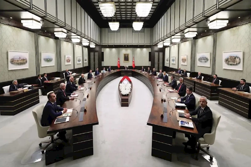 Kabine, Cumhurbaşkanı Erdoğan başkanlığında toplanıyor 