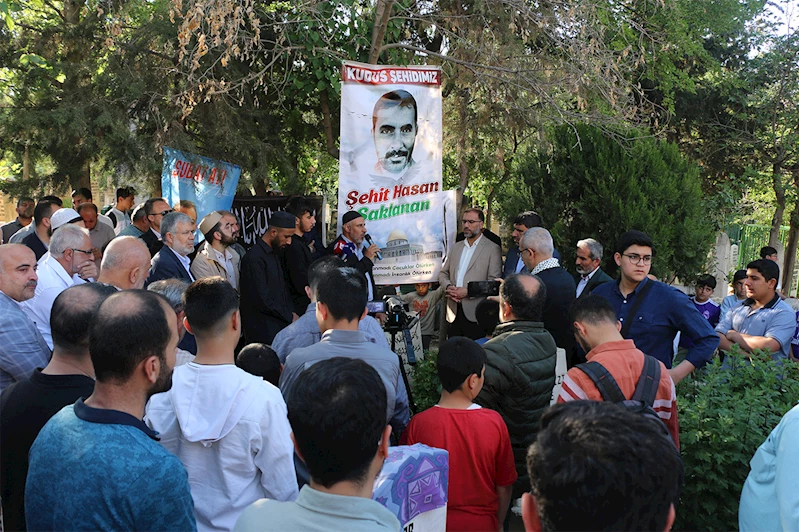 Şehit Hasan Saklanan mezarı başında dualarla anıldı