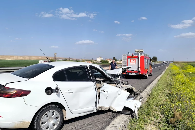 Kontrolden çıkan otomobil bariyerlere çarptı: 1 yaralı