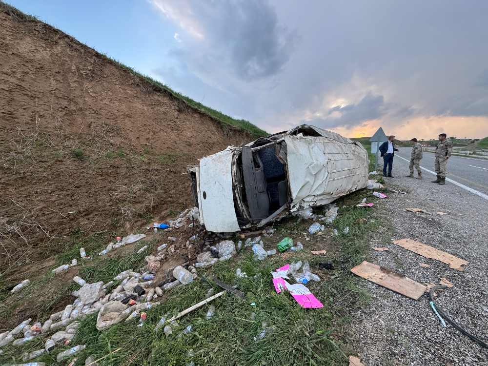 Batman-Silvan Yolunda Feci Kaza: 1 Ölü, 1 Yaralı