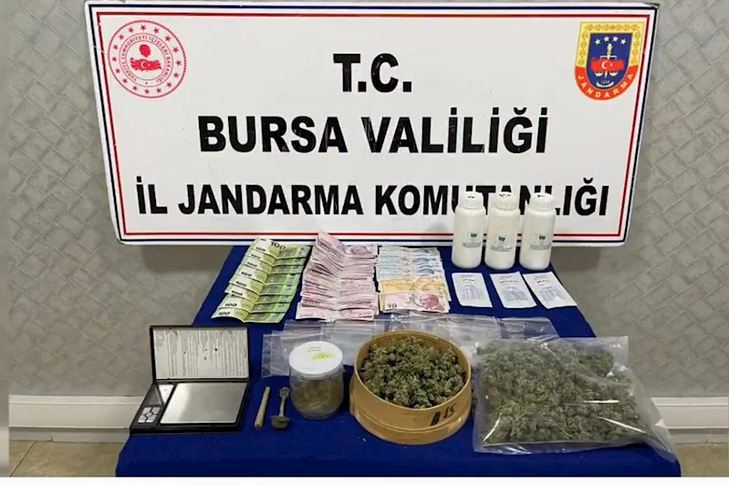 Bursa’da uyuşturucu operasyonu: 19 tutuklama