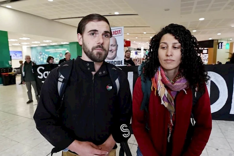 Yeni Zelandalı aktivistler, siyonist saldırılara karşı Gazze