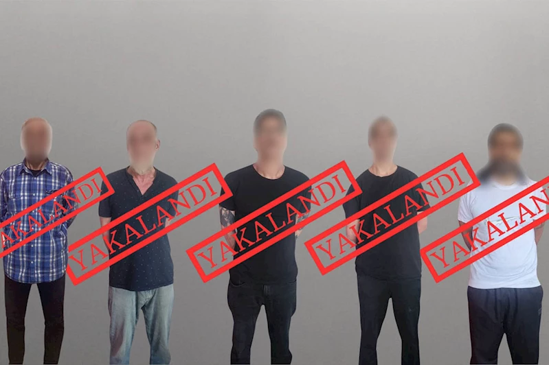 Kırmızı Bültenle aranan 5 suçlu daha Türkiye