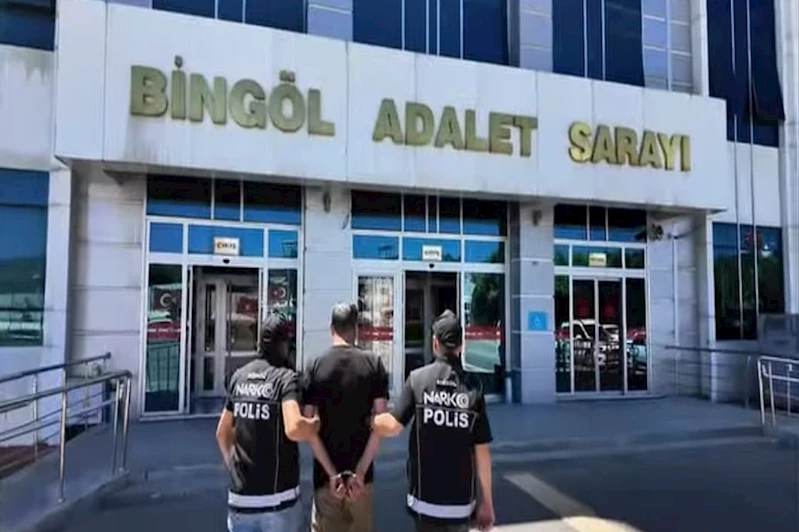 Bingöl’de uyuşturucu operasyonu: 1 kişi tutuklandı