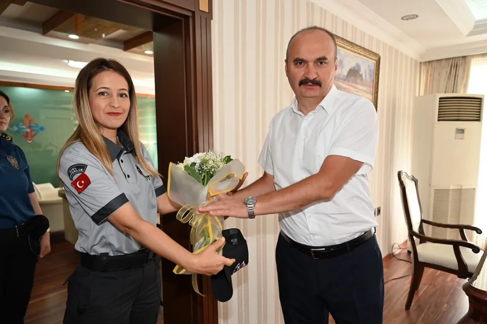 Özel Güvenlik Haftası’nda Vali Canalp’e ziyaret