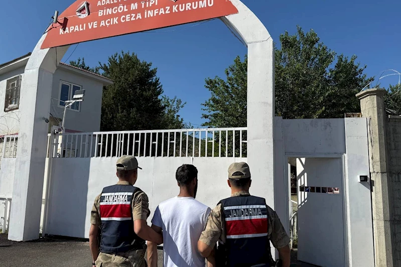 Bingöl’de uyuşturucu suçundan aranan şahıs yakalandı