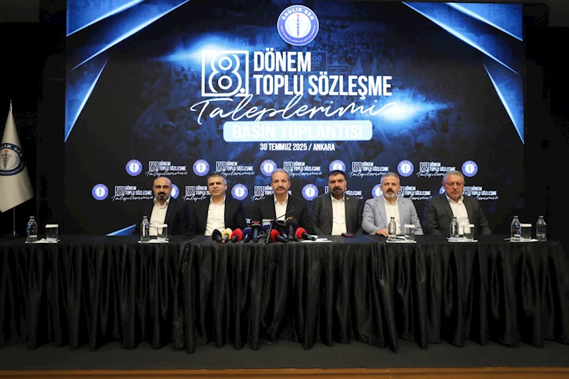 Sağlık-Sen’den 8. Dönem Toplu Sözleşme talepleri: Adil ücret, onurlu yaşam!