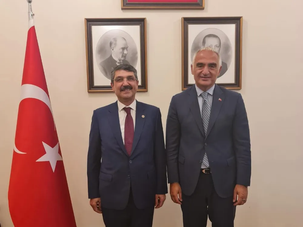 Milletvekili Nasıroğlu’ndan Kültür ve Turizm Bakanı Ersoy’a ziyaret
