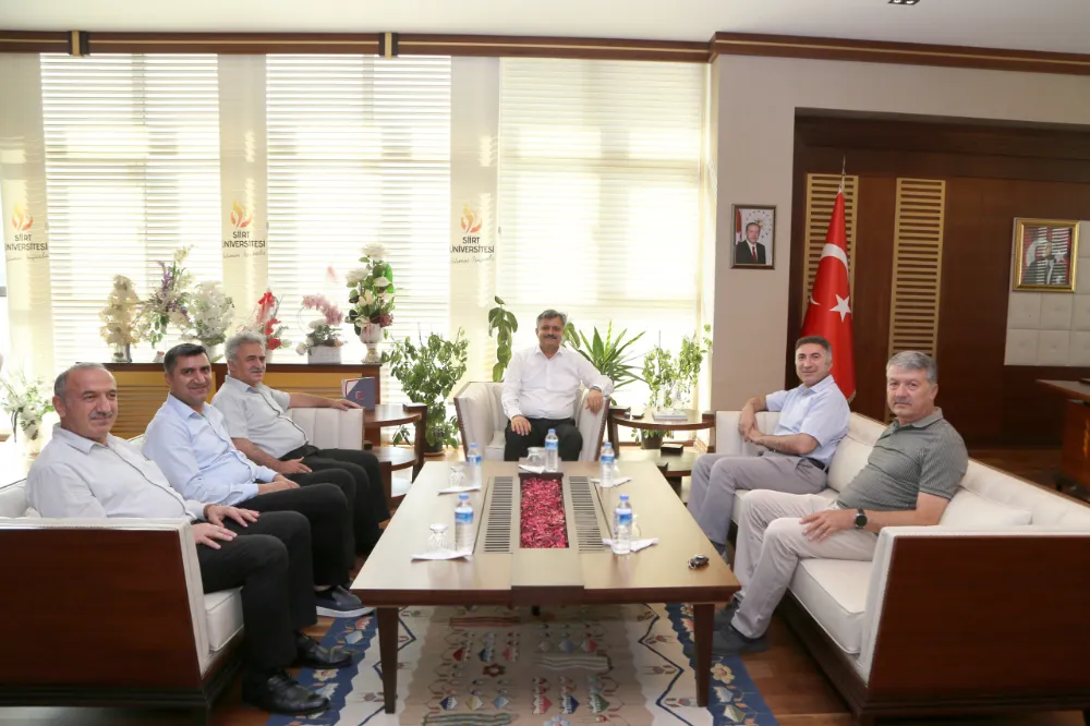 Rektör Demir’den Siirt Üniversitesi Rektörü Şındak’a ziyaret 