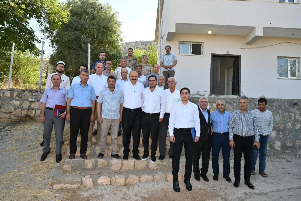 Vali Canalp’ten Gercüş Köylerine ikinci tur ziyaret