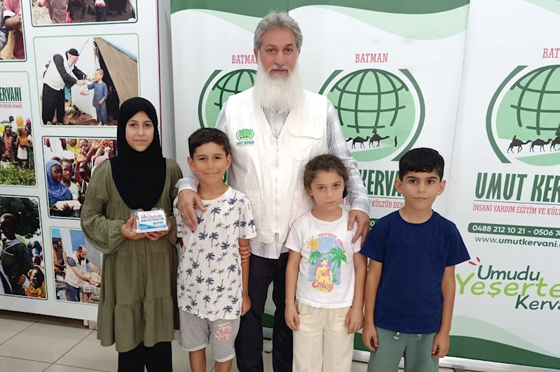 Batmanlı minik yüreklerden Gazze