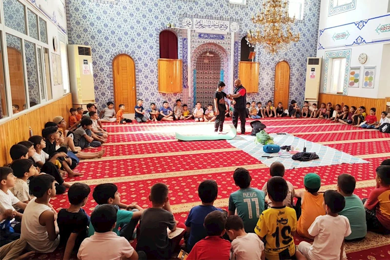 Şanlıurfa’da gençler “Hem Okuyorum Hem Eğleniyorum” projesinde buluştu