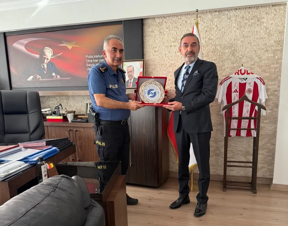 Recebanlılar Derneğinden Emniyet Müdürü Kaba’ya Ziyaret