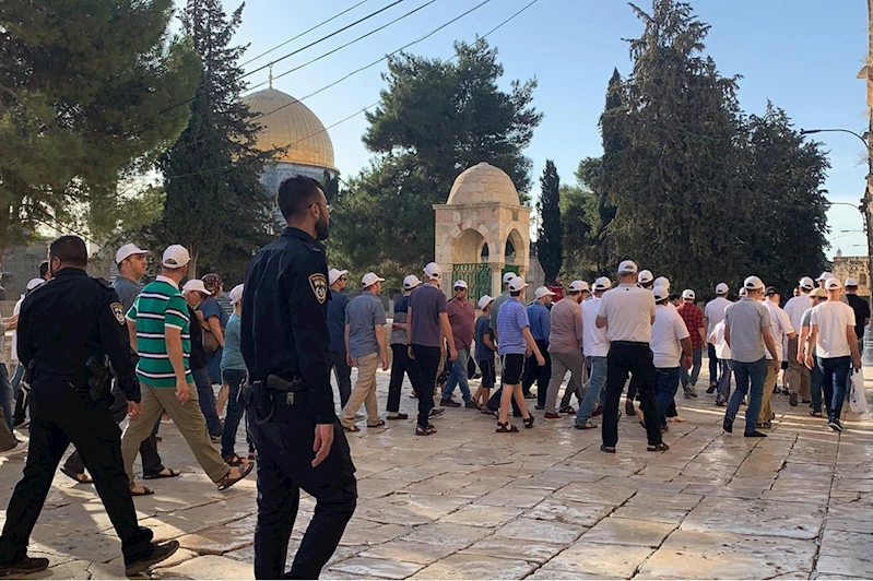 İşgalci çeteler, yakılmasının yıldönümünde Mescid-i Aksa