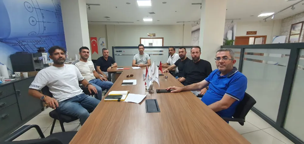 Batman İl Özel İdaresi Heyetinden Valilik Proje Ofisine Ziyaret
