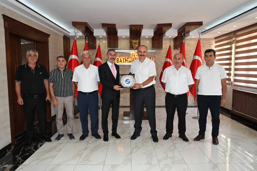 Recebanlılar Derneği’nden Vali Canalp’a Ziyaret