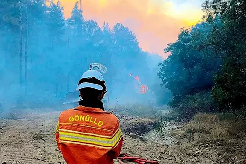 Orman yangınında görev alan gönüllüler için yeni düzenleme