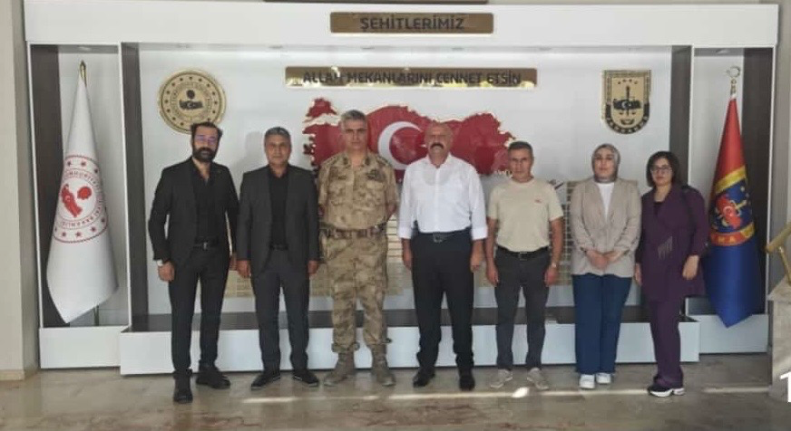 BA-MED’ten Batman İl Jandarma Alay Komutanı Doğan’a Ziyaret