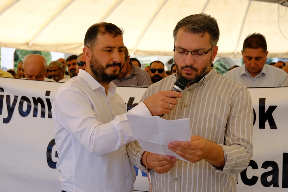 Van'dan Filistin Konvoyu’na destek: Konvoyun yoluna devam etmesine izin verin