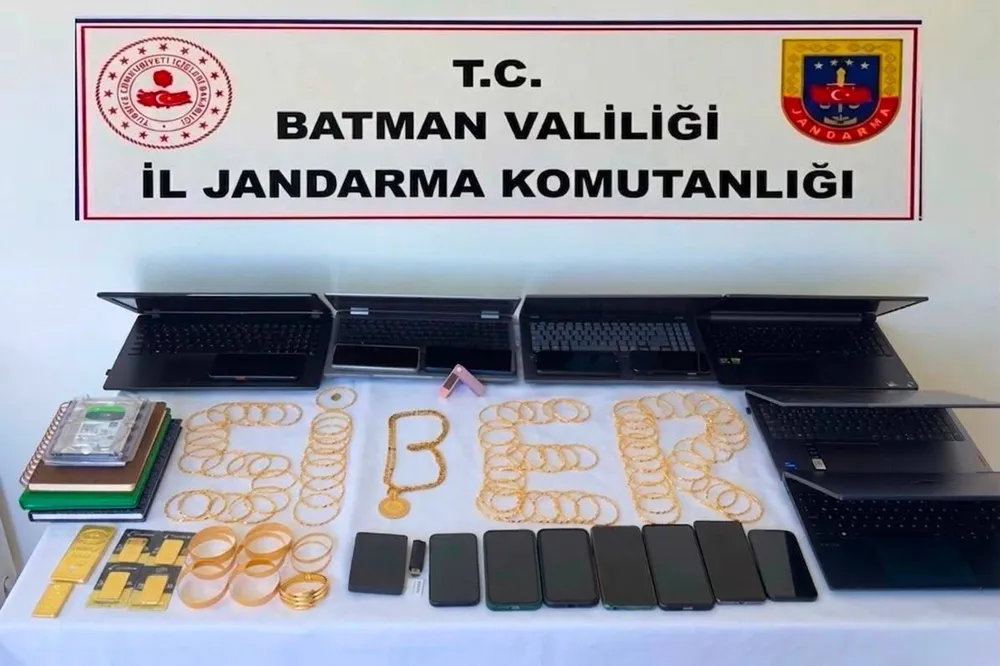 Batman'da kripto vurgunu yapan şebeke çökertildi