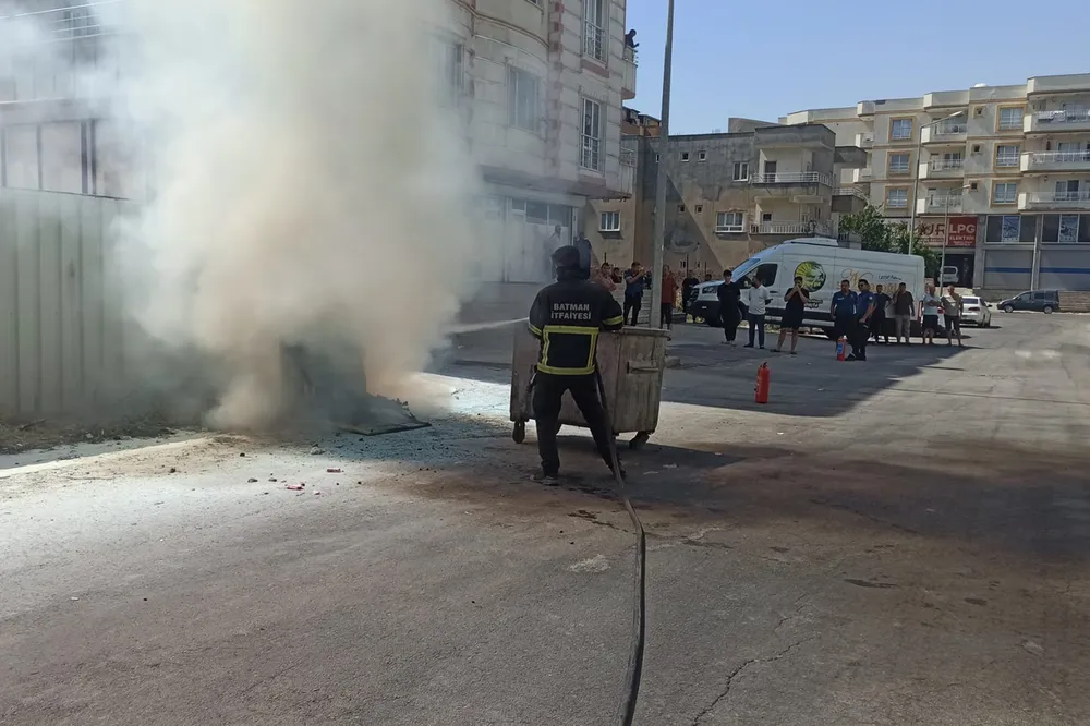Batman'da elektrik panosunda çıkan yangın söndürüldü