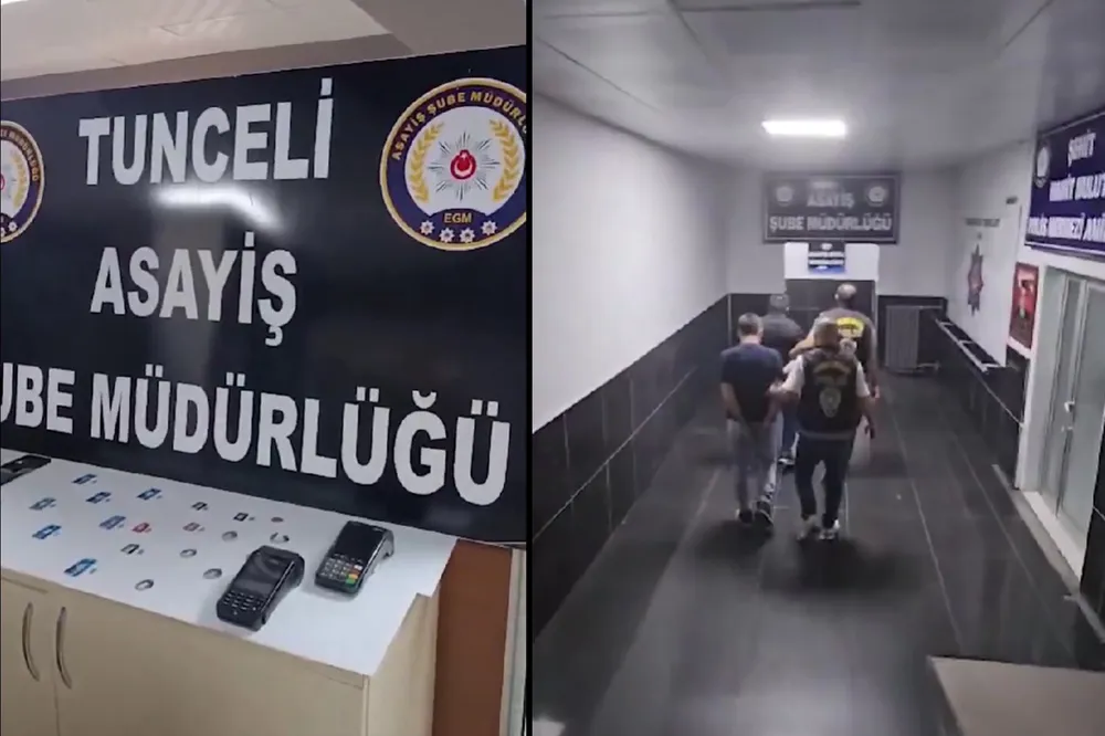 Tunceli’de sahte altın operasyonu: 2 şüpheli yakalandı