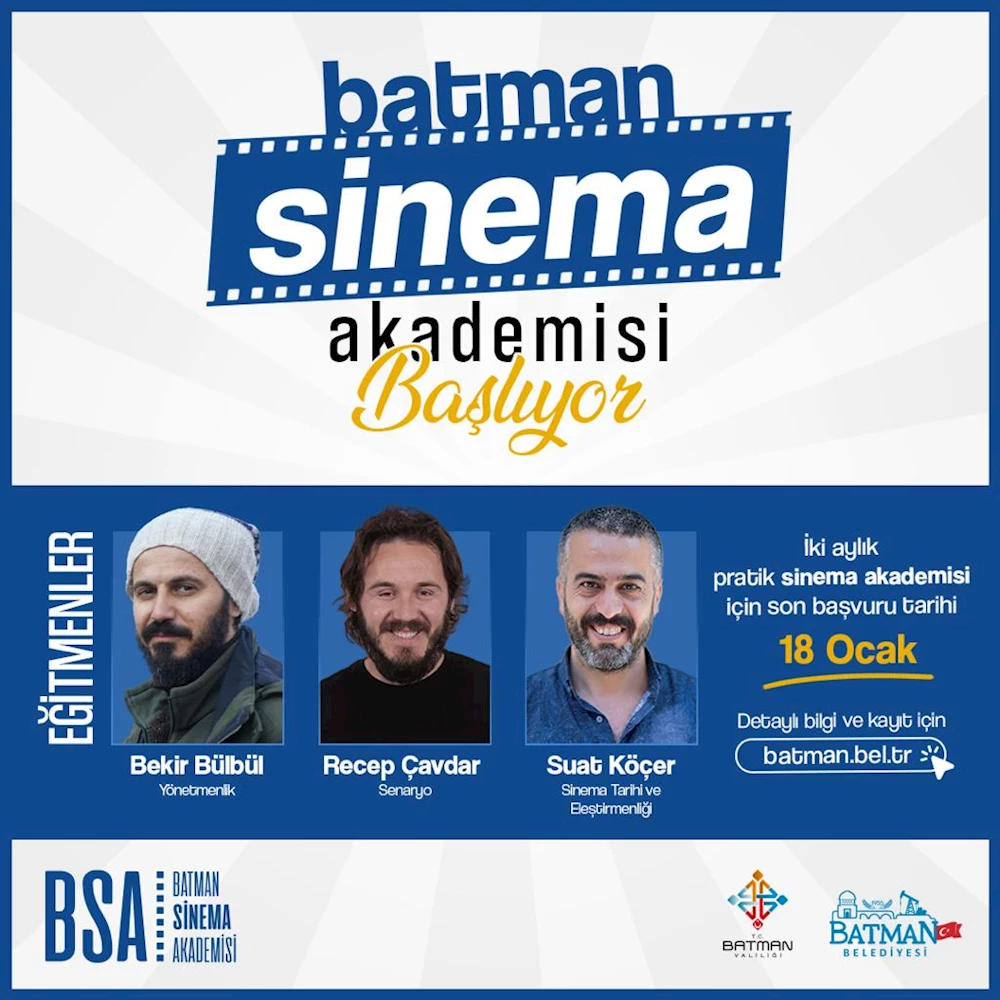 Batman sinema akademisi başvuruları devam ediyor