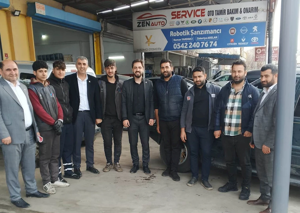 Sanayi esnafının güvencesi biziz