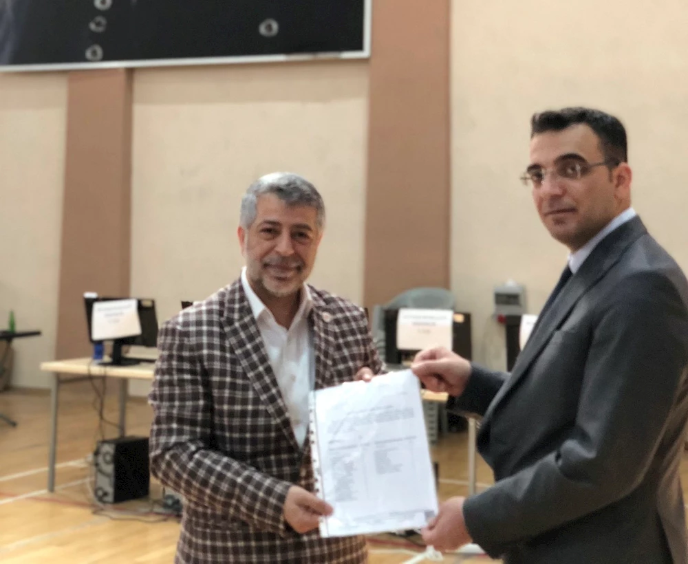 Arslan, Yeni Yüzyıl Partisi Genel Başkanlığı Mazbatasını Aldı