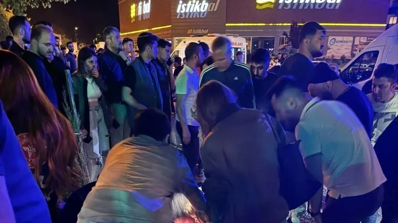 Feci kaza sosyal medya canlı yayınına yansıdı